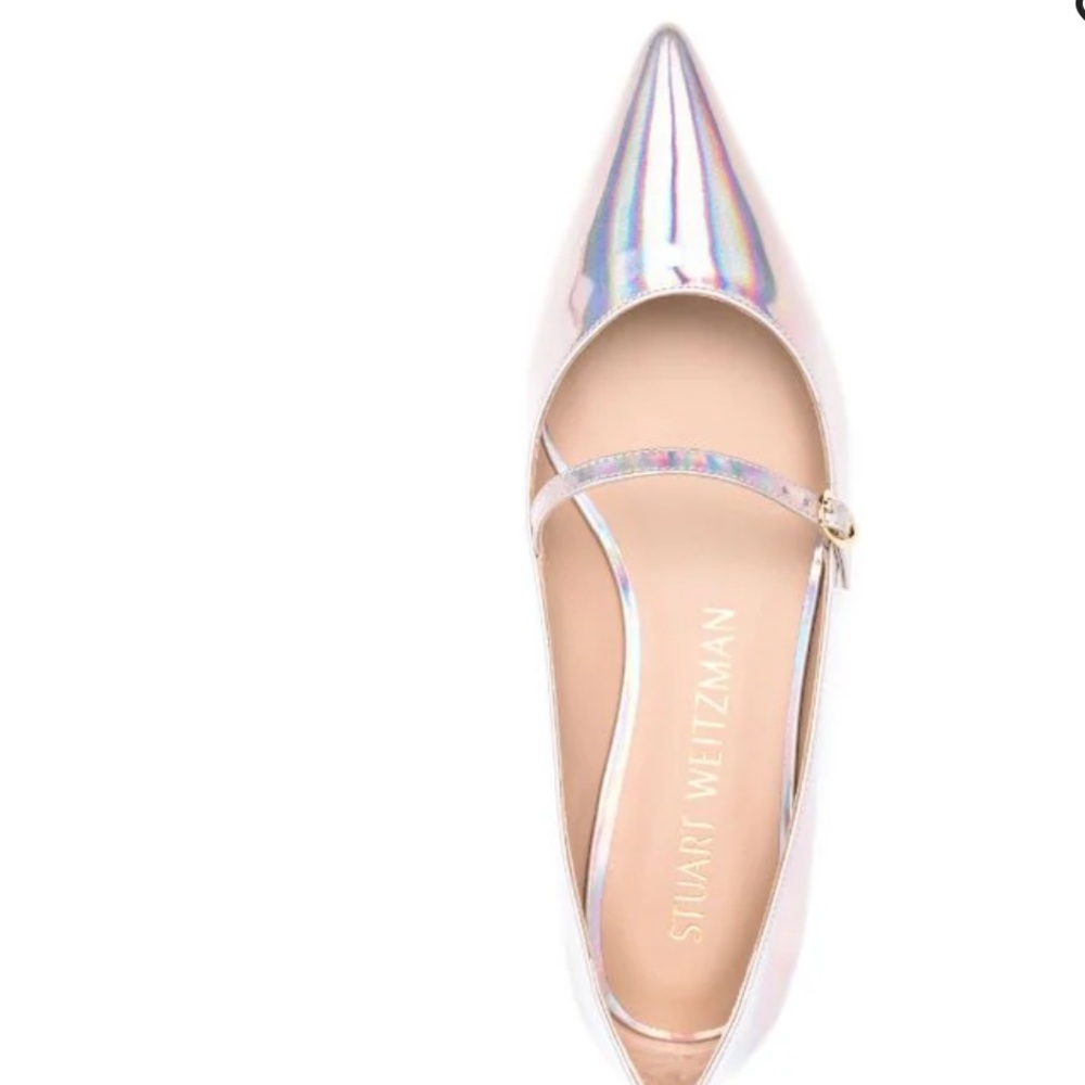 Stuart Weitzman Iridescent Flats - Picture 2 of 16
